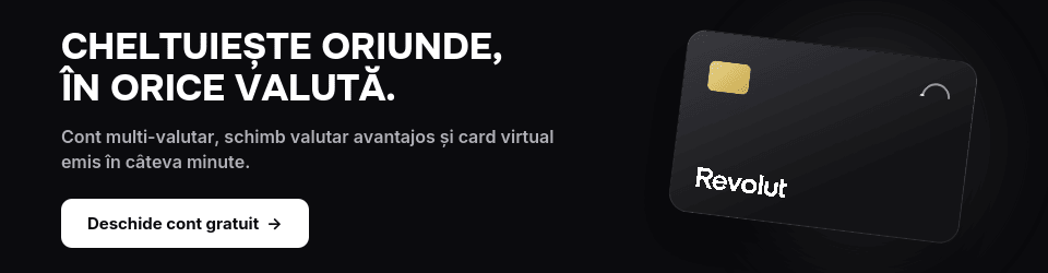 Revolut — cont multi-valutar și card virtual instant
